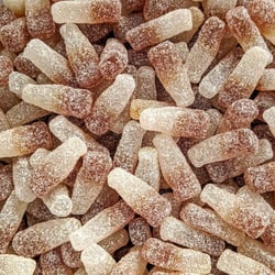 Mini Fizzy Cola Bottles