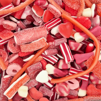 Red Pick and Mix Sweets