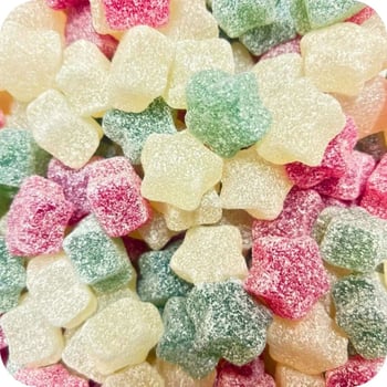 Fizzy Christmas Stars