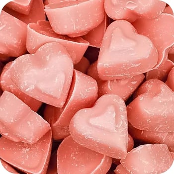 Pink Chocolate Hearts