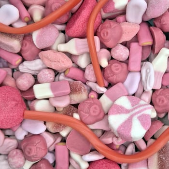 Pink Pick and Mix Sweets