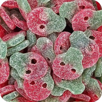 Sour Watermelon Skulls