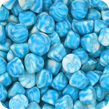 Blue Raspberry Twist Kisses