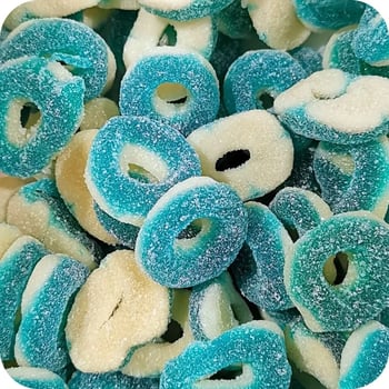 Blue Raspberry Rings