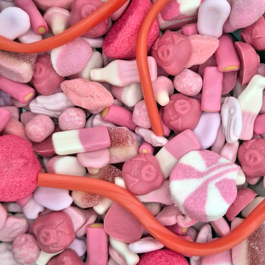 Pink Pick and Mix Sweets