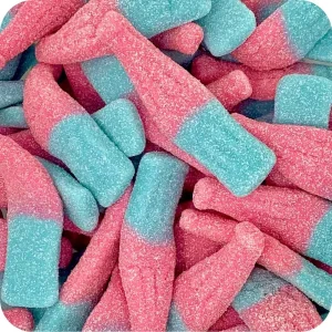 Giant Fizzy Bubblegum Bottles