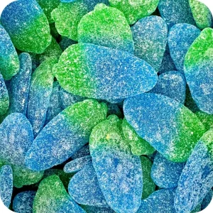 Giant Sour Blue Raspberries