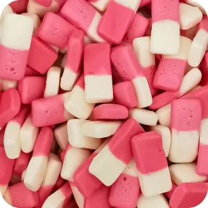 Swizzels Drumstick Squashies Original Raspberry & Milk Flavour