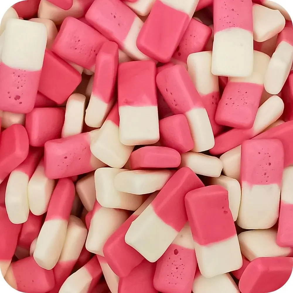 Swizzels Drumstick Squashies Original Raspberry & Milk Flavour