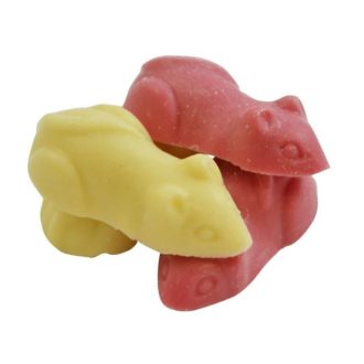 Pink and White Mice