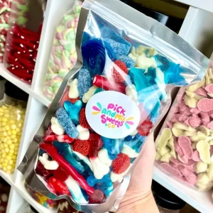 Red, White and Blue Pick and Mix Sweets Bag