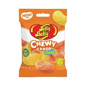 Jelly Belly Lemon & Orange Sours Chewy Candy - 60g