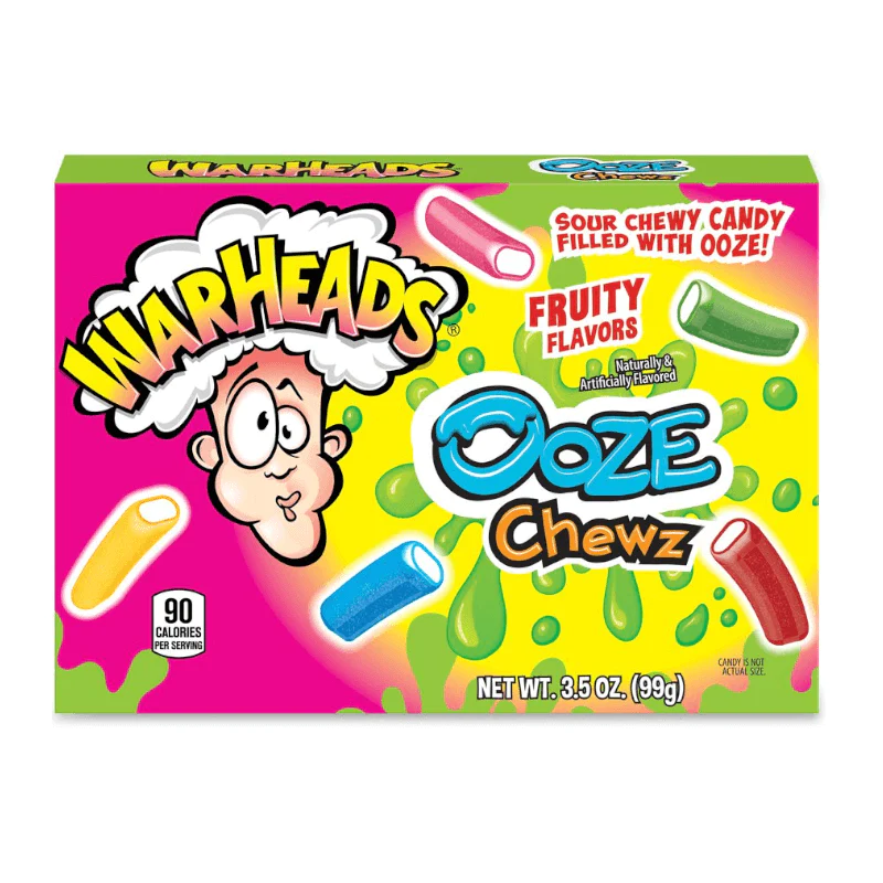 Warheads Ooze Chewz Candy - 99g