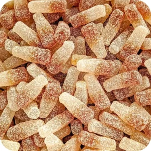 Mini Fizzy Cola Bottles