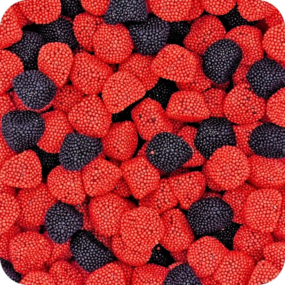Blackberries and Raspberries