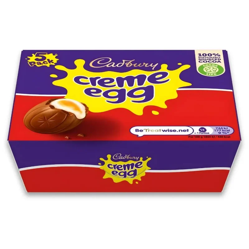 Cadbury Creme Egg Box of 5 - 200g