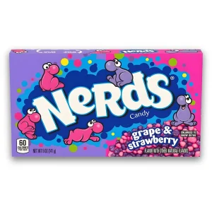 Nerds Candy Grape & Strawberry Theatre Box - 141.7g