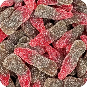 Fizzy Cherry Cola Bottles