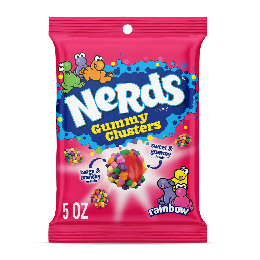 Nerds Gummy Clusters Bag - 141g
