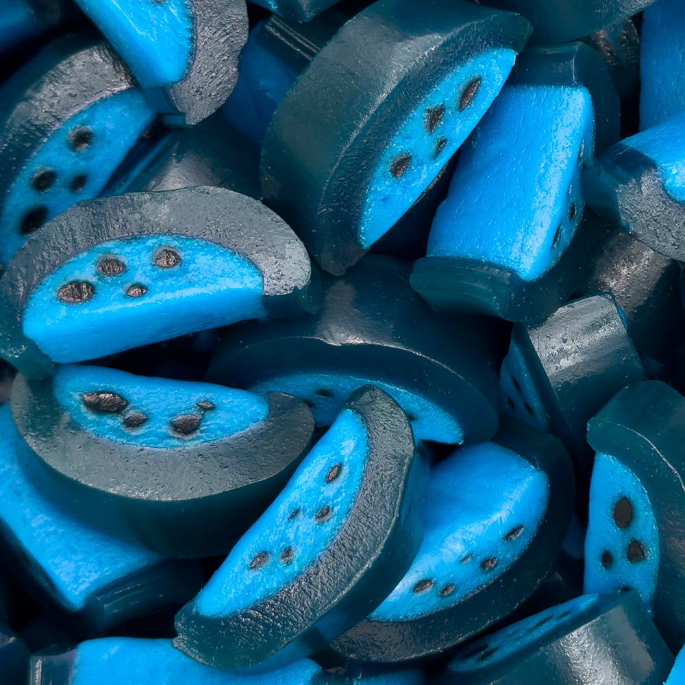 Blue Raspberry Liquorice Slices