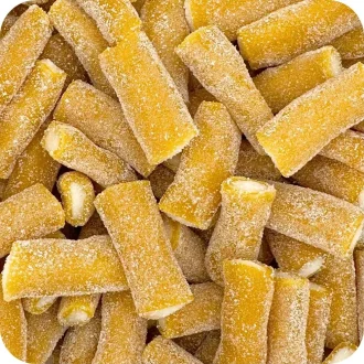 Fizzy Mango Bites